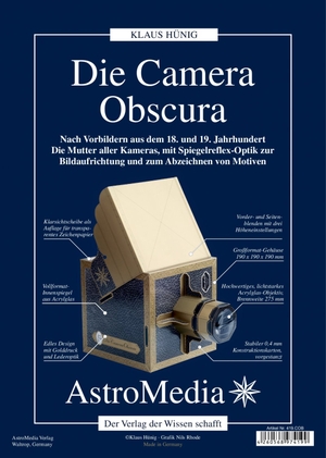 Hünig, Klaus. Die Camera Obscura. AstroMedia GmbH, 2010.