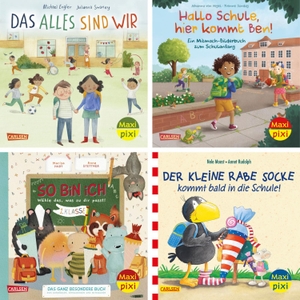 Diverse. Maxi-Pixi-4er-Set 125: Bald bin ich ein Schulkind! (4x1 Exemplar). Carlsen Verlag GmbH, 2026.
