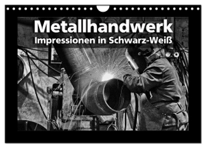 Bomhoff, Gerhard. Metallhandwerk - Impressionen in Schwarz-Weiß (Wandkalender 2024 DIN A4 quer), CALVENDO Monatskalender - Metallene Produkte in der Produktion. Calvendo Verlag, 2023.