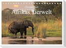 Afrikas Tierwelt Christian Heeb (Tischkalender 2025 DIN A5 quer), CALVENDO Monatskalender