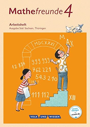 Elsner, Jana / Fiedler, Kathrin et al. Mathefreunde 4. Schuljahr - Süd - Arbeitsheft. Volk u. Wissen Vlg GmbH, 2017.