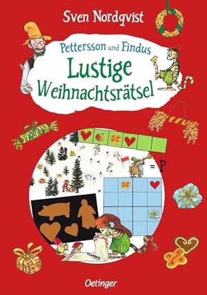 Nordqvist, Sven. Pettersson und Findus. Lustige Weihnachtsrätsel - Rätselspaß für clevere Vor- und Grundschulkinder ab 5 Jahren. Oetinger, 2023.