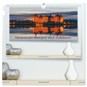 Sächsische Burgen und Schlösser (hochwertiger Premium Wandkalender 2025 DIN A2 quer), Kunstdruck in Hochglanz