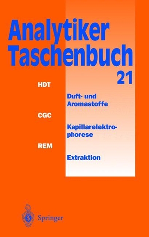 Günzler, Helmut / Tölg, Günter et al. Analytiker-Taschenbuch. Springer Berlin Heidelberg, 1999.
