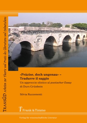 Ruzzenenti, Silvia. «Präzise, doch ungenau» ¿ Tradurre il saggio - Un approccio olistico al "poetischer Essay" di Durs Grünbein. Frank und Timme GmbH, 2013.