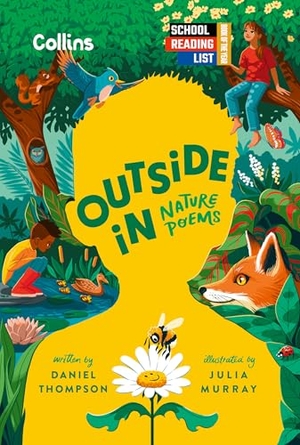 Collins Kids / Daniel Thompson. Outside In - Nature Poems - Blue Peter's Book Club Choice for 2026. HarperCollins Publishers, 2024.