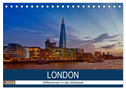 LONDON Willkommen in der Weltstadt (Tischkalender 2024 DIN A5 quer), CALVENDO Monatskalender