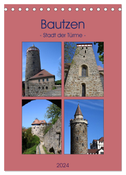 Bautzen - Stadt der Türme (Tischkalender 2024 DIN A5 hoch), CALVENDO Monatskalender