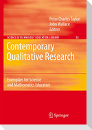 Contemporary Qualitative Research