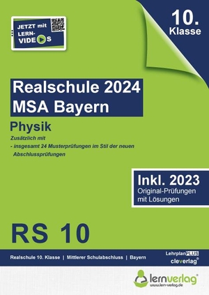Original-Prüfungen Realschule Bayern 2024 Physik - MSA Realschule Bayern 2024 Physik. lern.de Bildungsges.mbH, 2023.