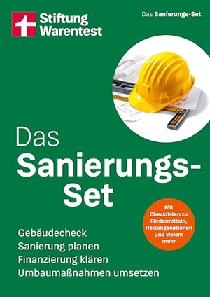 Kafke, Eva. Das Sanierungs-Set - Gebäudecheck, Sanierung planen, Finanzierung klären, Umbaumaßnahmen umsetzen. Stiftung Warentest, 2025.