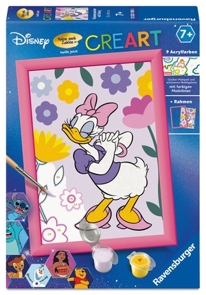 CreArt, Malen nach Zahlen Kinder - Disney Daisy Duck. Ravensburger Spieleverlag, 2026.