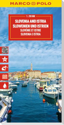 Slovenia and Istria Marco Polo Map
