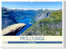 Trolltunga (Wandkalender 2025 DIN A2 quer), CALVENDO Monatskalender