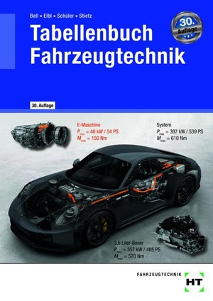 Bell, Marco / Elbl, Helmut et al. eBook inside: Buch und eBook Tabellenbuch Fahrzeugtechnik. Handwerk + Technik GmbH, 2025.