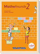 Mathefreunde 2. Schuljahr. Schülerbuch mit Kartonbeilagen Süd