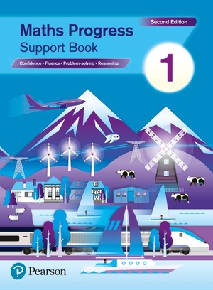 Pate, Katherine / Naomi Norman. Maths Progress Second Edition Support Book 1 - Second Edition. Pearson Education Limited, 2019.