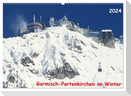 Garmisch-Partenkirchen im Winter (Wandkalender 2024 DIN A2 quer), CALVENDO Monatskalender