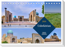 Zentralasien - Entlang der alten Seidenstraße (Tischkalender 2024 DIN A5 quer), CALVENDO Monatskalender