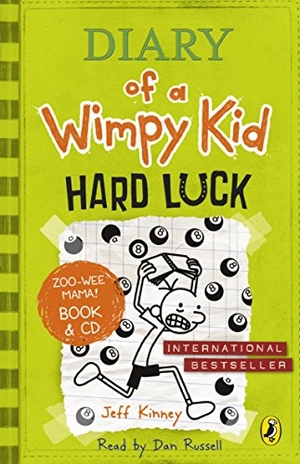 Kinney, Jeff. Diary of a Wimpy Kid 08. Hard Luck. Book + CD. Penguin Books Ltd (UK), 2015.