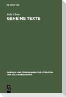 Geheime Texte