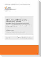 Internationale Endlagerung radioaktiver Abfälle