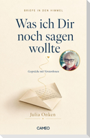 Briefe in den Himmel: Was ich dir noch sagen wollte