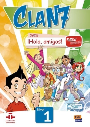 Edinumen, Editorial (Hrsg.). Clan 7 con ¡Hola, amigos! 1 - Libro del alumno / Kursbuch + Code. Hueber Verlag GmbH, 2026.