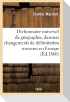 Dictionnaire universel de géographie
