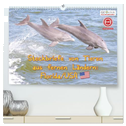 GEOclick Lernkalender: Steckbriefe von Tieren aus fernen Ländern: Florida/USA (hochwertiger Premium Wandkalender 2025 DIN A2 quer), Kunstdruck in Hochglanz
