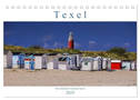 Texel - Die Sommer-Sonnen-Insel (Tischkalender 2025 DIN A5 quer), CALVENDO Monatskalender