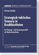 Strategisch-taktisches Treasury in Kreditinstituten