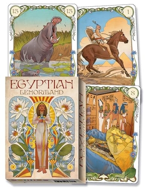 Minetti, Riccardo / Giulia Francesca Massaglia. Egyptian Lenormand Oracle. Llewellyn Worldwide, Ltd., 2024.