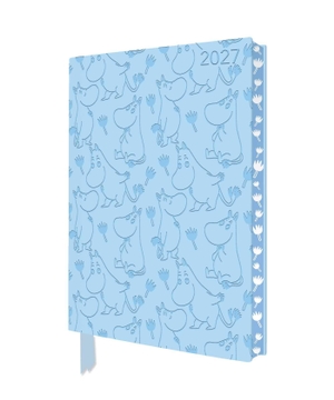 Flame, Tree. Tove Jansson - Mumin Blumen - Moomin Flowers - Tischkalender 2027 - Original Flame Tree Publishing DIN A5-Format Exquisit Tischkalender mit Softcovereinband aus Kunstleder mit dreidimensionaler Einbandprägung und farbigem, künstlerisch gestalteten Buchschnitt. Browntrout Verlags GmbH, 2026.