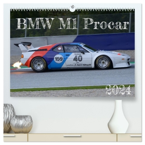 Reschinger, Hp. BMW M1 Procar (hochwertiger Premium Wandkalender 2024 DIN A2 quer), Kunstdruck in Hochglanz - Rennautolegende BMW M1 Procar im Renneinsatz. Calvendo, 2023.