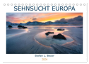 Sehnsucht Europa (Tischkalender 2024 DIN A5 quer), CALVENDO Monatskalender