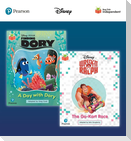 Pearson Bug Club Disney Year 2 Pack B, including Orange and Purple band readers; Finding Dory: A Day with Dory, Wreck-It Ralph: The Go-Kart Race