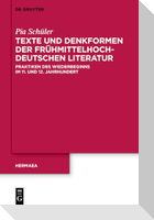 Texte und Denkformen der frühmittelhochdeutschen Literatur