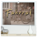 Fahrrad Alltag - Film Noir Style (hochwertiger Premium Wandkalender 2024 DIN A2 quer), Kunstdruck in Hochglanz