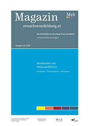 Schmid, Kurt (Hrsg.). Messbarkeit von Bildungseffekten - Potenziale - Widersprüche - Schieflagen. Books on Demand, 2020.