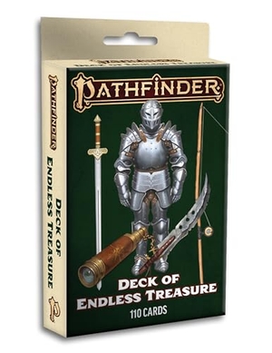 Pathfinder Rules & Lore Team / Paizo. Pathfinder Deck of Endless Treasure. Paizo, Inc., 2025.
