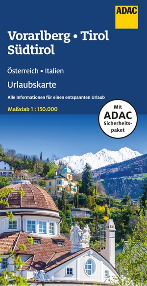 ADAC Urlaubskarte Österreich 06 Vorarlberg, Tirol, Südtirol 1:150.000. ADAC, 2023.