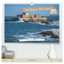Nördliche Bretagne Die Küste von Penthièvre (hochwertiger Premium Wandkalender 2024 DIN A2 quer), Kunstdruck in Hochglanz