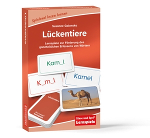 Galonska, Susanne. Lückentiere - Lernspiele zur Förderung des ganzheitlichen Erfassens von Wörtern. Hase und Igel Verlag GmbH, 2024.