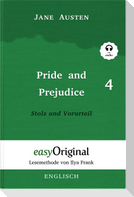 Pride and Prejudice / Stolz und Vorurteil - Teil 4 Hardcover (Buch + MP3 Audio-CD) - Lesemethode von Ilya Frank - Zweisprachige Ausgabe Englisch-Deutsch