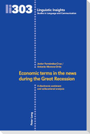 Economic terms in the news during the Great Recession
