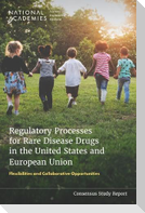 Regulatory Processes for Rare Disease Drugs in the United States and European Union