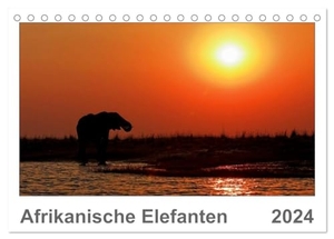 Wolf, Gerald. Afrikanische Elefanten (Tischkalender 2024 DIN A5 quer), CALVENDO Monatskalender - Faszinierende Aufnahmen afrikanischer Elefanten. Calvendo Verlag, 2023.