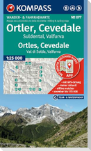 KOMPASS Wanderkarte 077 Ortler, Cevedale, Suldental, Valfurva / Ortles, Cevedale, Val di Solda, Valfura 1:25.000