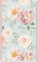 Ladytimer Slim Roses 2025 - Taschen-Kalender 9x15,6 cm - Rosen - Weekly - 128 Seiten - Notiz-Buch - Alpha Edition
